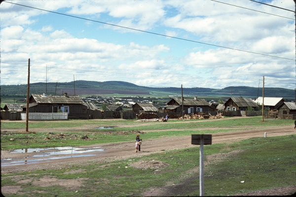 СССР из окна поезда в 1975 году
