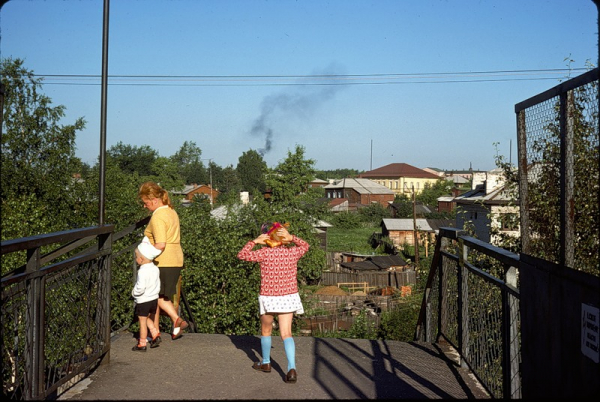 СССР из окна поезда в 1975 году