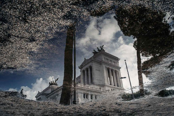 Необычный взгляд на дождливый Рим Необычный взгляд на дождливый Рим